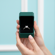 Princess Cut 2ct Diamond OptionEngagement Ring - Evani Naomi Jewelry