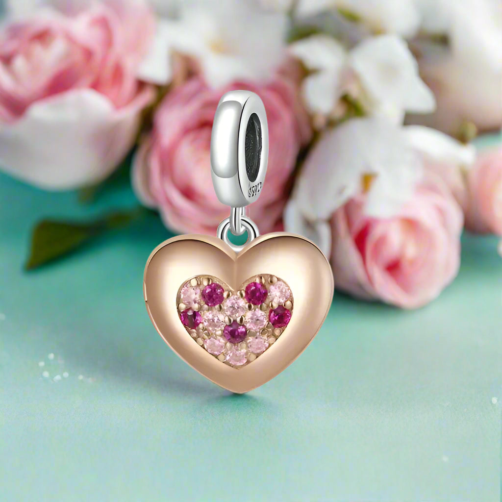 Promise of Love Chained Charm-Evani Jewelry