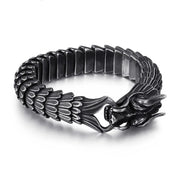 Punk Dragon Amulet Bracelet-Evani Naomi Jewelry