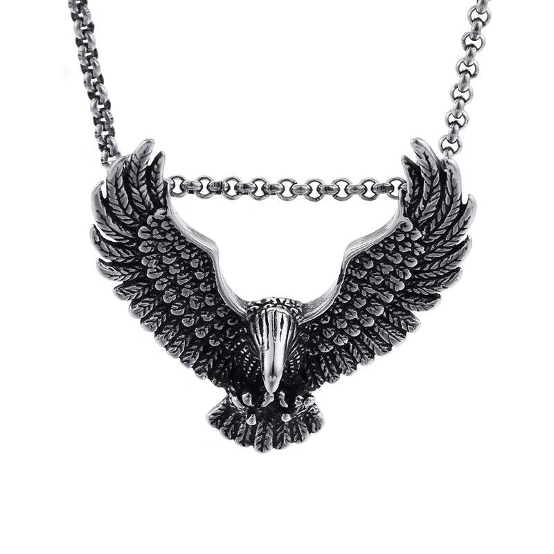Punk Eagle Necklace-Evani Naomi Jewelry
