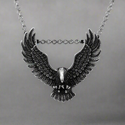 Punk Eagle Necklace-Evani Naomi Jewelry