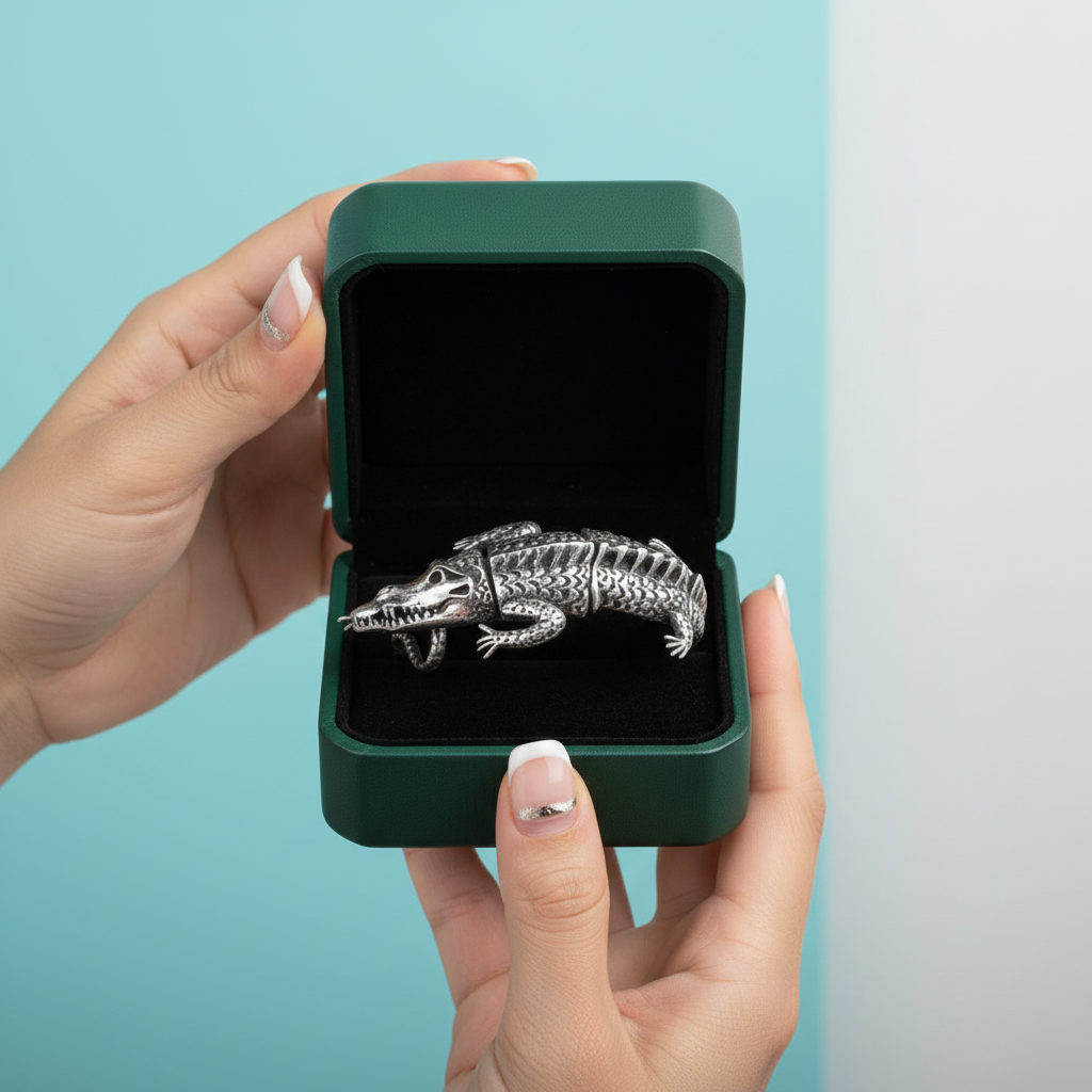 Punk Skeleton Chunky Bracelet