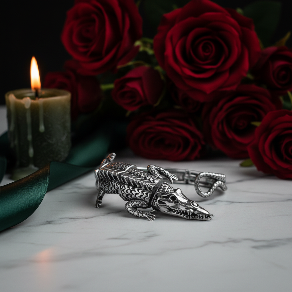 Punk Skeleton Chunky Bracelet-Evani Jewelry