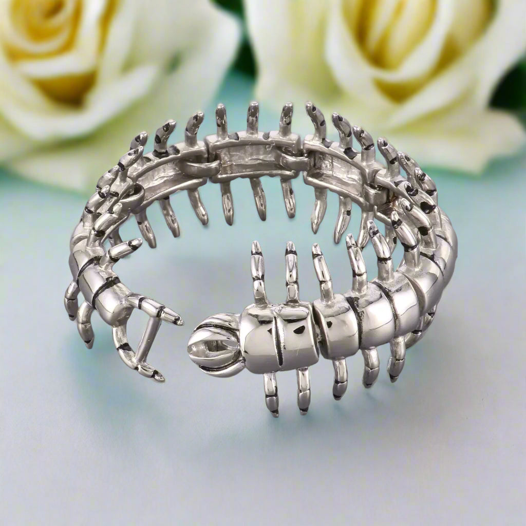 Punk Skeleton Chunky Bracelet-Evani Naomi Jewelry