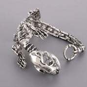 Punk Skeleton Chunky Bracelet-Evani Naomi Jewelry