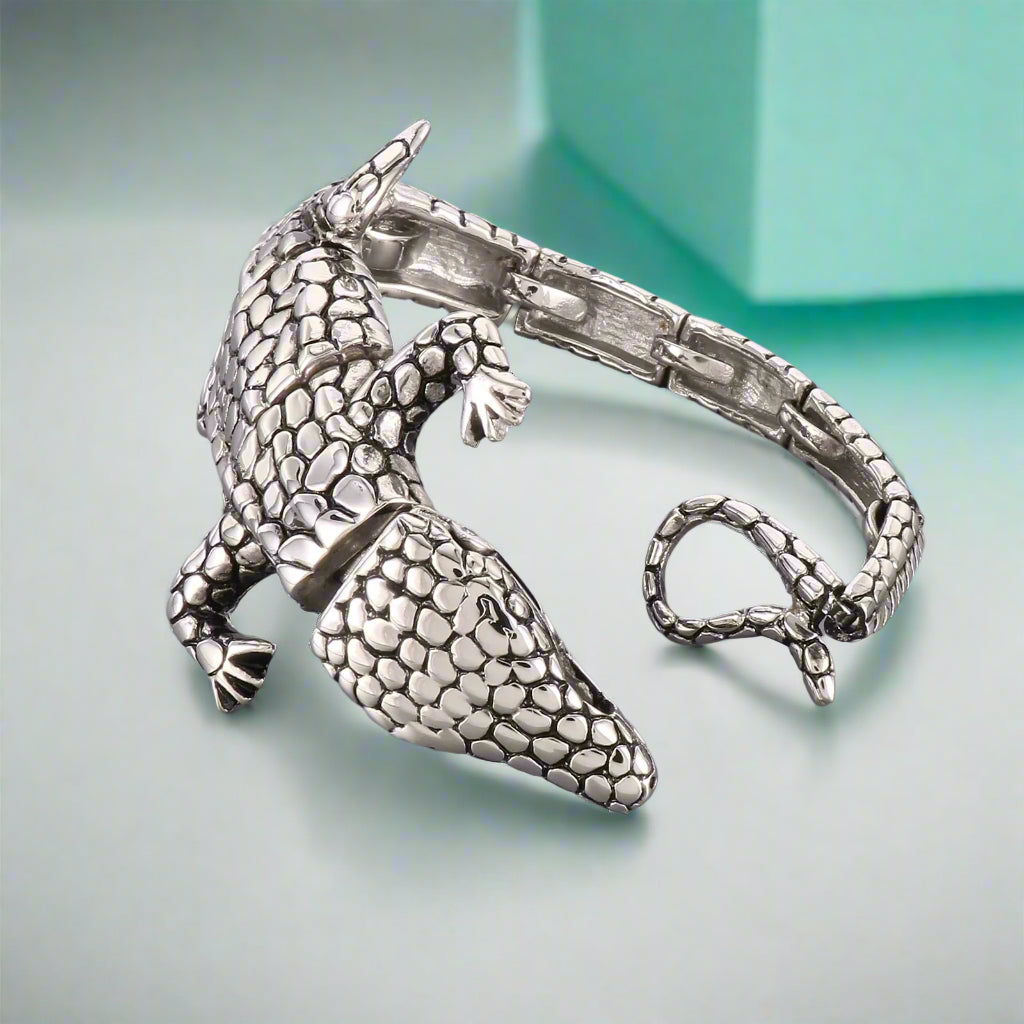 Punk Skeleton Chunky Bracelet-Evani Naomi Jewelry