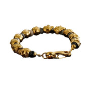Punk Skull Beaded Gothic Bracelet-Evani Naomi Jewelry