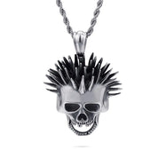 Punk Skull Viking Men's Necklace Series-Evani Naomi Jewelry