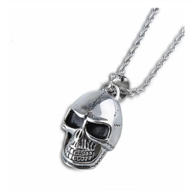 Punk Skull Viking Men's Necklace Series-Evani Naomi Jewelry