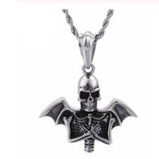 Punk Skull Viking Men's Necklace Series-Evani Naomi Jewelry