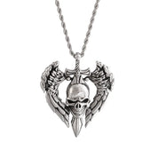Punk Skull Viking Men's Necklace Series-Evani Naomi Jewelry