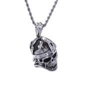 Punk Skull Viking Men's Necklace Series-Evani Naomi Jewelry