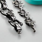Punk Style Barbed Skull & Men's Star Bracelet-Evani Naomi Jewelry