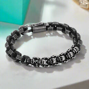 Punk Style Skull Chain Bracelet-Evani Naomi Jewelry