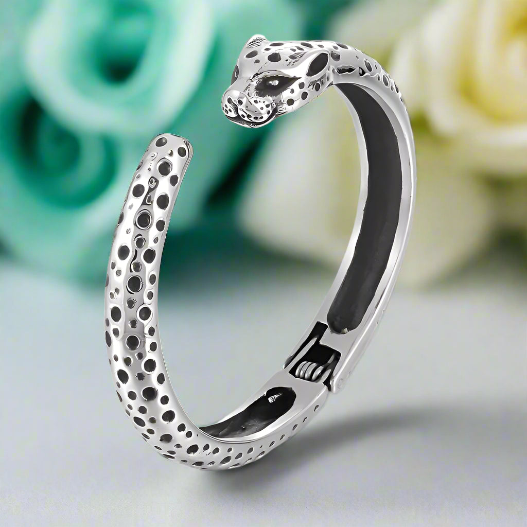 Punk Vintage Style Jaguar Cuff Bracelet-Evani Naomi Jewelry