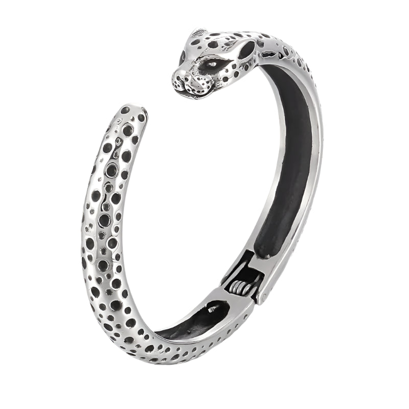 Punk Vintage Style Jaguar Cuff Bracelet-Evani Naomi Jewelry