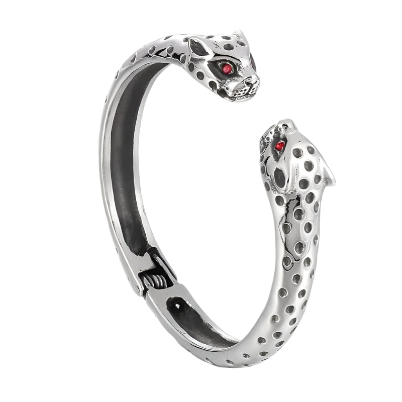 Punk Vintage Style Jaguar Cuff Bracelet-Evani Naomi Jewelry
