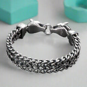 Punk Werewolf Chain Bracelet-Evani Naomi Jewelry