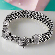 Punk Werewolf Chain Bracelet-Evani Naomi Jewelry