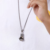 Punk Wings, Shark, & Boxing Knuckles Hip Hop Necklace-Evani Naomi Jewelry
