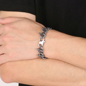Punk Wrapped Snake Vintage Bracelet-Evani Naomi Jewelry