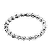 Rebel Skull Bead Gothic Bracelet-Evani Naomi Jewelry