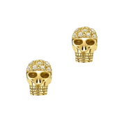 Rebel Skull Punk Stud Earrings-Evani Naomi Jewelry
