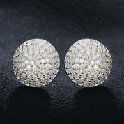 Retro Diamond Stud Earrings-Evani Naomi Jewelry