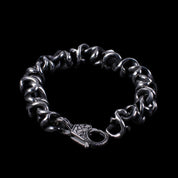 Retro Twisted Chain Skull Punk Style Bracelet-Evani Naomi Jewelry