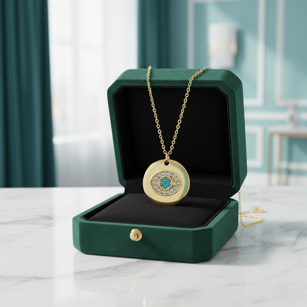 Rhinestone Evil Eye