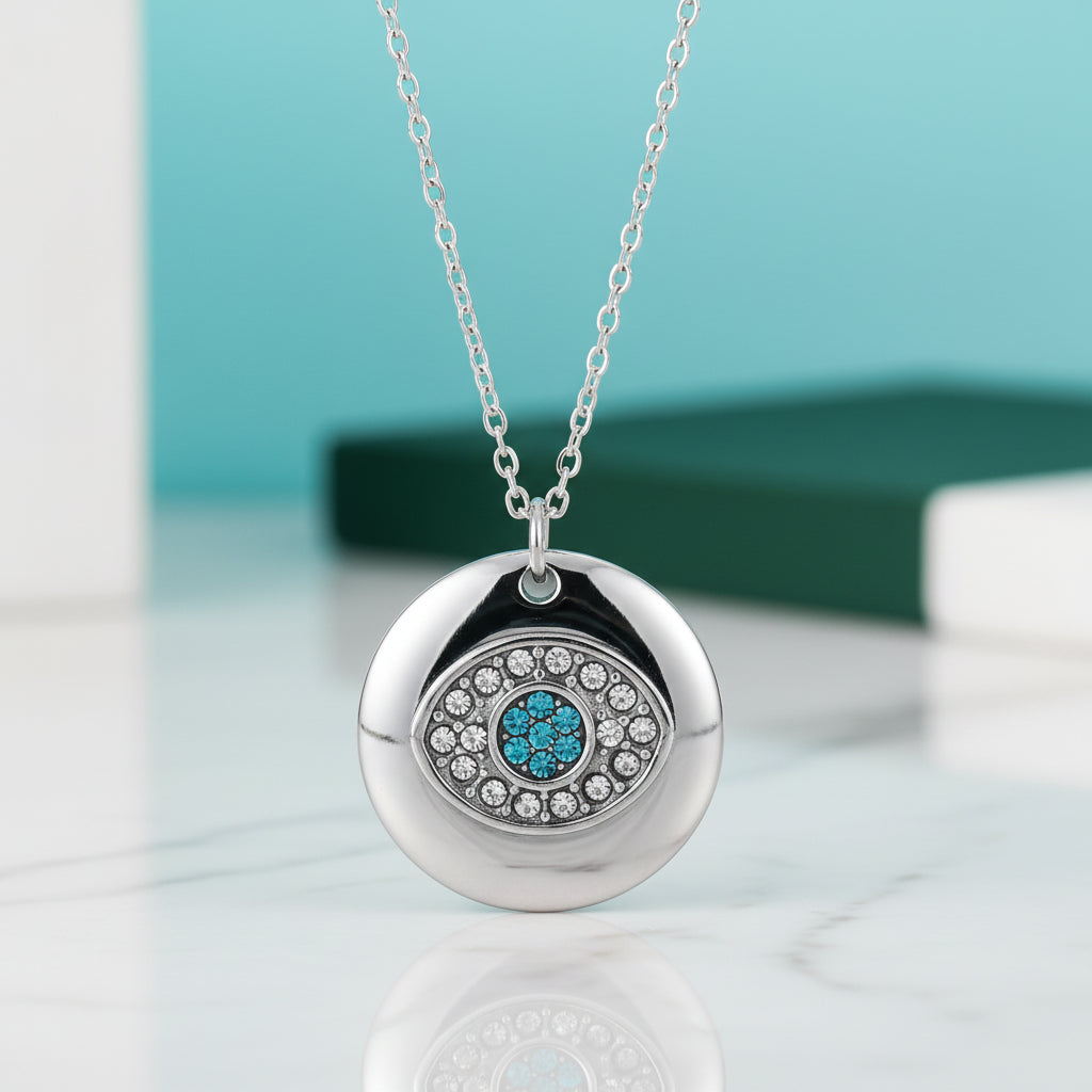Rhinestone Evil Eye-Evani Jewelry