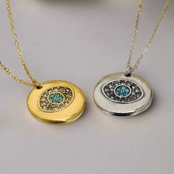 Rhinestone Evil Eye-Evani Naomi Jewelry
