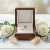 Forever in the Valley- Natural Moss Agate Gemstones Ring