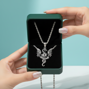 Robotic Pterosaur Hip-Hop Necklace