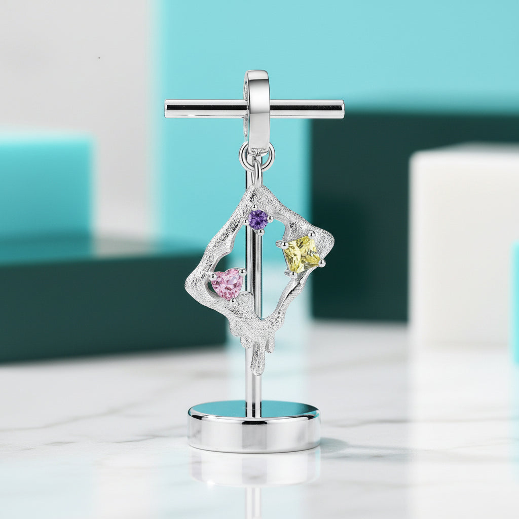 Romantic Cute Heart Charm Series-Evani Jewelry