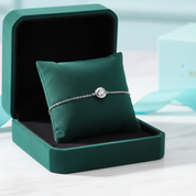 Round 0.5 ct Diamond Option Adjustable Bracelet