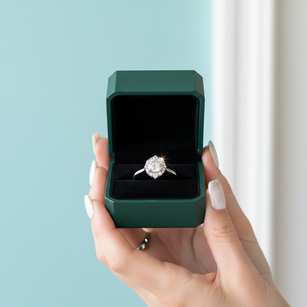 Round Cut 2.0 Ct Diamond Option Classic Engagement Ring