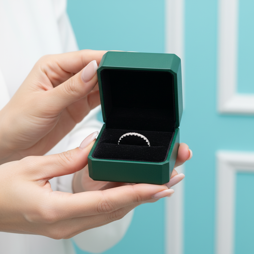 Round Cut Diamond Option Cocktail Ring - Evani Naomi Jewelry