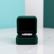 Round Cut Diamond OptionFull Eternity Wedding Band - Evani Naomi Jewelry