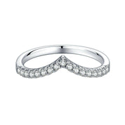 Round Cut Diamond Wedding Band-Evani Naomi Jewelry