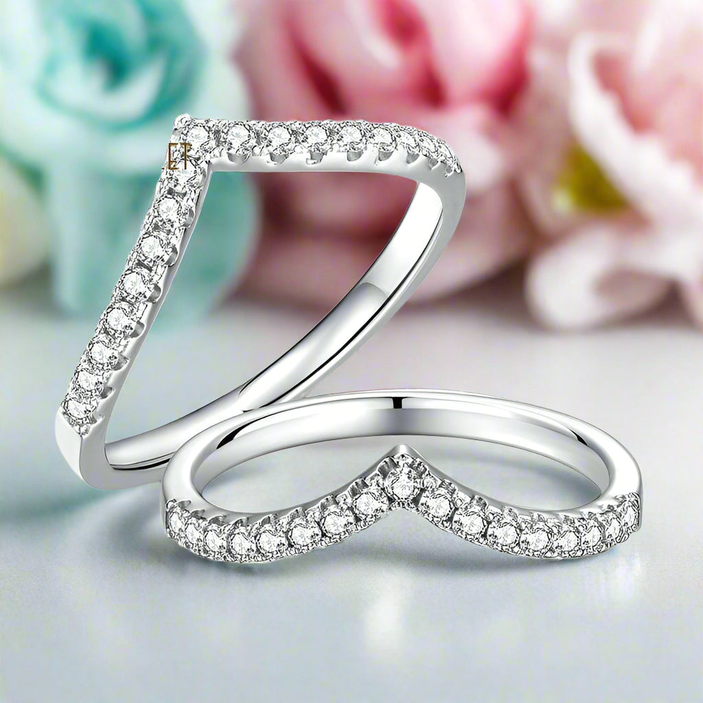 Round Cut Diamond Wedding Band-Evani Naomi Jewelry