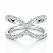 Round Cut Diamond OptionWedding Band - Evani Naomi Jewelry