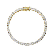 Round Diamond Cuff Bracelet-Evani Naomi Jewelry