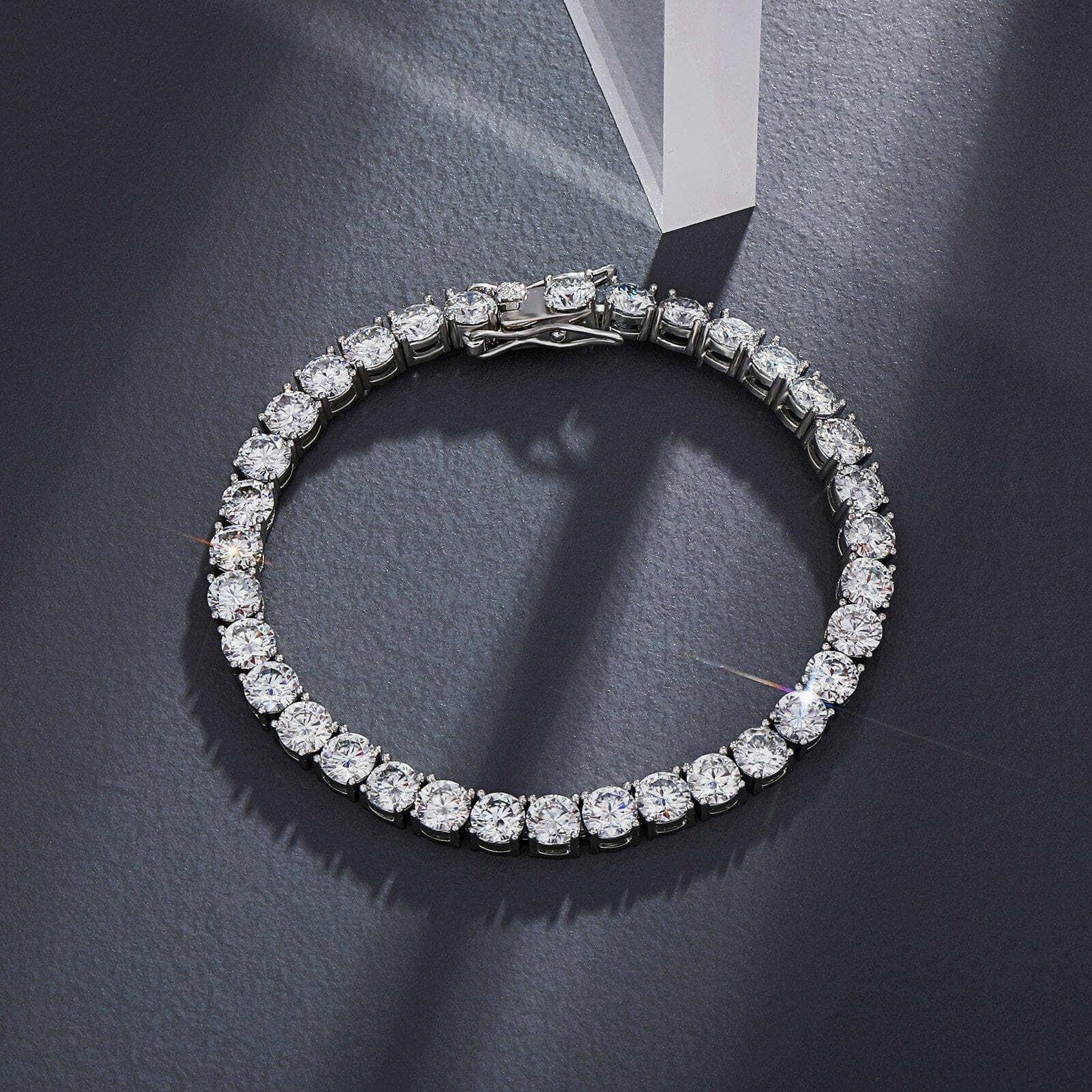 Round Diamond Cuff Bracelet-Evani Naomi Jewelry