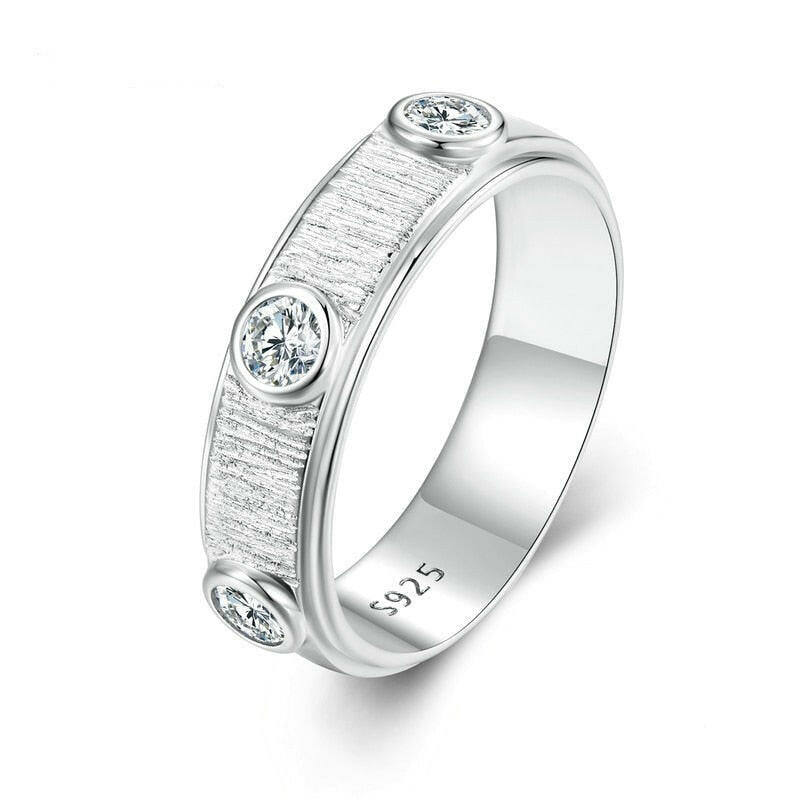 Round Diamond Eternity Love Wedding Band-Evani Naomi Jewelry