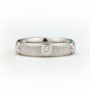 Round Diamond OptionEternity Love Wedding Band - Evani Naomi Jewelry
