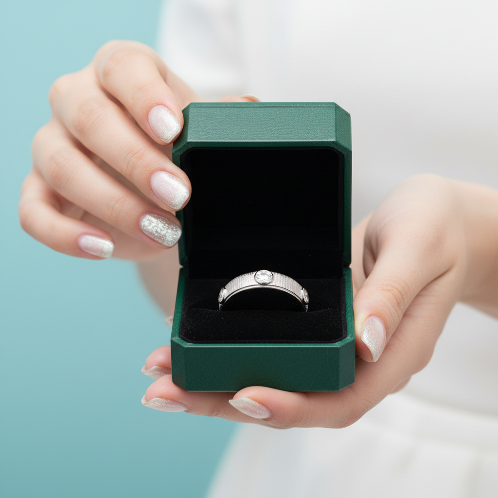 Round Diamond OptionEternity Love Wedding Band - Evani Naomi Jewelry