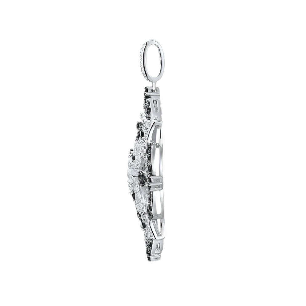 Round Diamond Kaleidoscope Pendant-Evani Naomi Jewelry