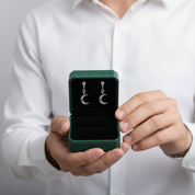 Royalty Moon Vintage Earrings