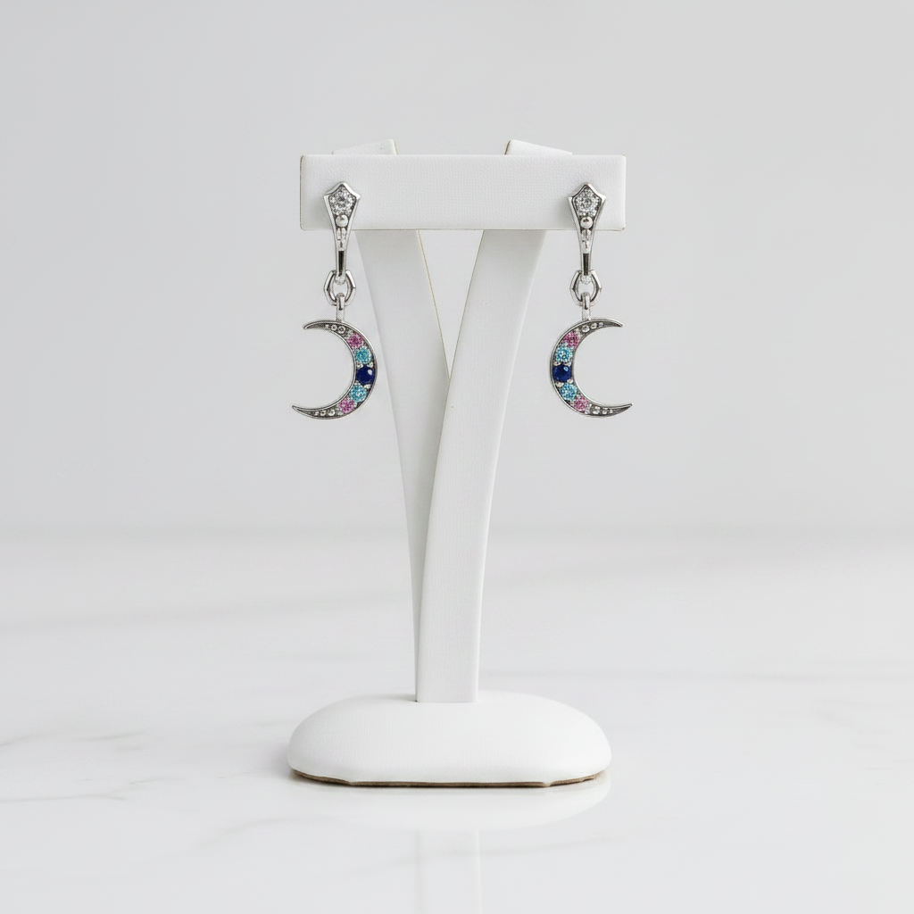 Royalty Moon Vintage Earrings